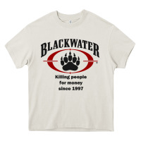 Cream Blackwater Heavy Core Tee - PixelFlow