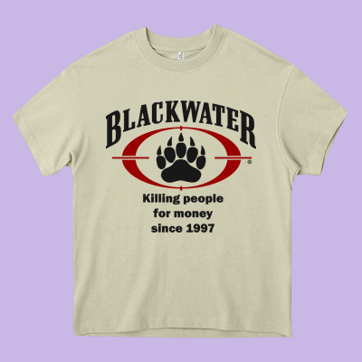 Blackwater Heavy Core Tee Designed By Pixelflow