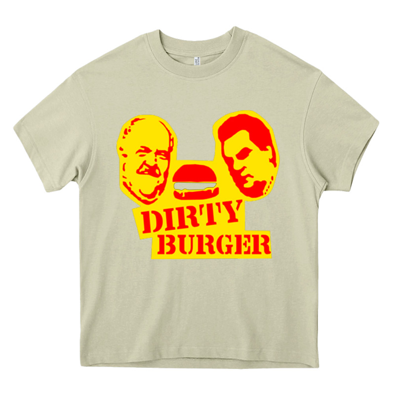 Dirty Burger Heavy Core Tee by PixelFlow | Teevron