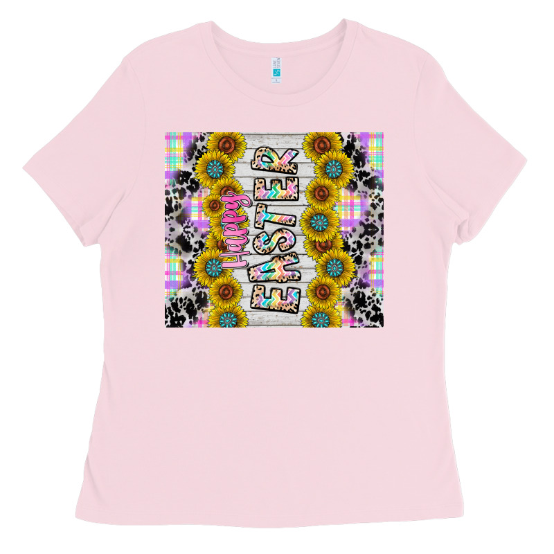 Happy Easter Ladies Tee by CowhideDigitalArt | Teevron