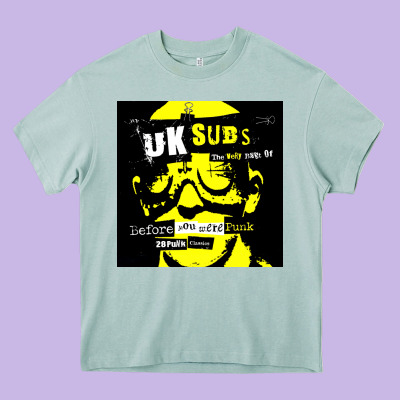 U.k. Subs Special Music Punk Heavy Core Tee Designed By Pixelflow