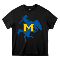 Black mcneese  athletics Heavy Core Tee - PixelFlow
