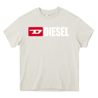 Cream Diesel Heavy Core Tee - PixelFlow