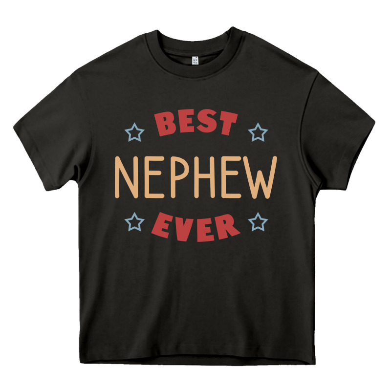 Best Nephew Ever Heavy Core Tee by PixelFlow | Teevron