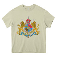 Mossy Iran Coat of arms Flag souvenir Iranian Persian Heavy Core Tee - PixelFlow