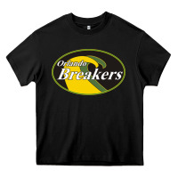 Black Orlando breakers football team Heavy Core Tee - PixelFlow