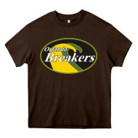 Chocolate Brown Orlando breakers football team Heavy Core Tee - PixelFlow