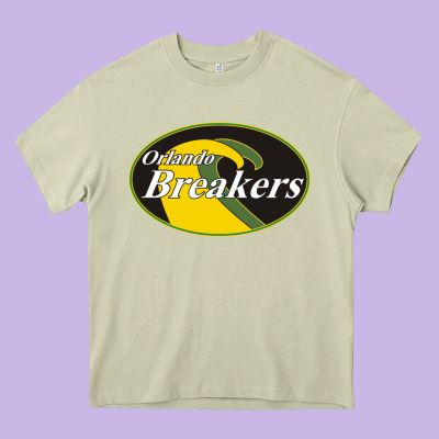 Orlando Breakers Football Team Heavy Core Tee Designed By Pixelflow