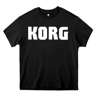 Black korg new Heavy Core Tee - PixelFlow