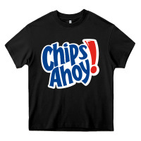 Black chips ahoy snack Heavy Core Tee - PixelFlow