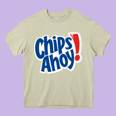 Chips Ahoy Snack Heavy Core Tee Designed By Pixelflow