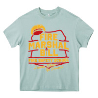 Arona fire marshal bill fire safety school funny firefighter t shirt Heavy Core Tee - PixelFlow