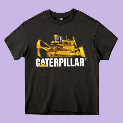 Bulldozercat 2 Heavy Core Tee Designed By Pixelflow