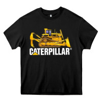 Black bulldozercat 2 Heavy Core Tee - PixelFlow