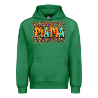 Emerald Leopard Sunflower Mama Urban Hoodie - RanaPortraitStore