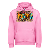 Fuchsia Pink Leopard Sunflower Mama Urban Hoodie - RanaPortraitStore
