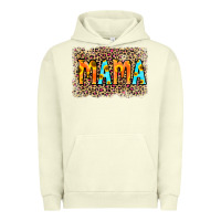 Pigment Pistachio Leopard Sunflower Mama Urban Hoodie - RanaPortraitStore