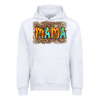 White Leopard Sunflower Mama Urban Hoodie - RanaPortraitStore
