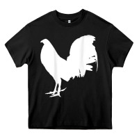 Black game fowl gallegos, rooster, chicken t shirt Heavy Core Tee - PixelFlow