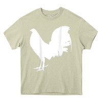 Mossy game fowl gallegos, rooster, chicken t shirt Heavy Core Tee - PixelFlow