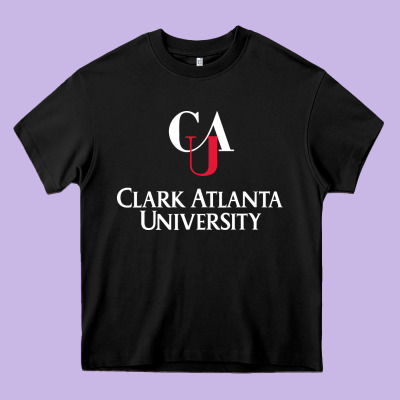 Clark Atlanta University Heavy Core Tee Designed By Snappyart