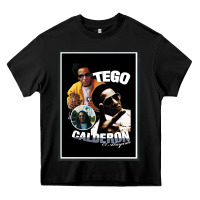 Black tego calderon Heavy Core Tee - SnappyArt