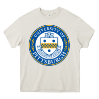Cream the-university-of-pittsburgh Heavy Core Tee - SnappyArt