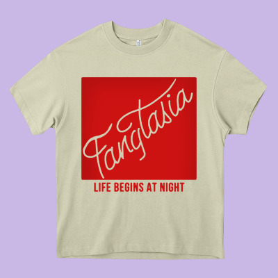 Fangtasia Heavy Core Tee Designed By Snappyart