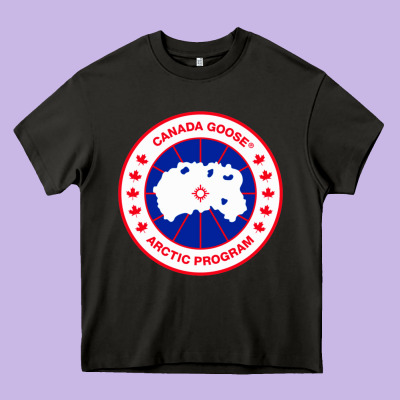 Canada Goose Heavy Core Tee Designed By Snappyart