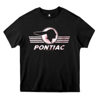 Black pontiac distressed Heavy Core Tee - SnappyArt