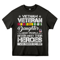 Asphalt VietNam Veteran daughter Most People Never Meet Their Heroes Heavy Core Tee - SnappyArt