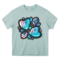 Arona American gemstone Heavy Core Tee - FaDigitalArtStudio