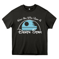 Asphalt when you wish upon a death star Heavy Core Tee - SnappyArt