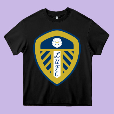 Leeds-fc Heavy Core Tee Designed By Snappyart