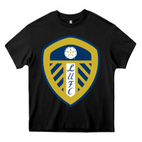 Black leeds-fc Heavy Core Tee - SnappyArt