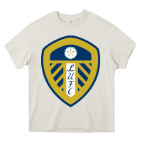 Cream leeds-fc Heavy Core Tee - SnappyArt