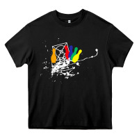 Black awana games Heavy Core Tee - SnappyArt