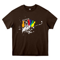 Chocolate Brown awana games Heavy Core Tee - SnappyArt