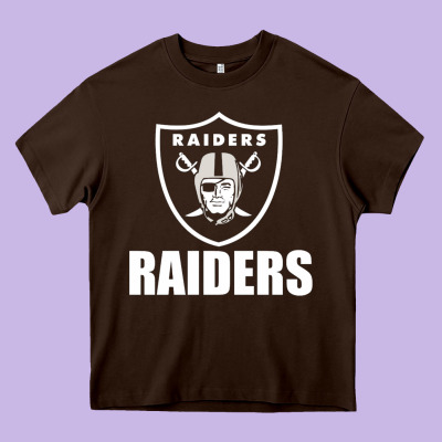 Raiders Heavy Core Tee Designed By Snappyart