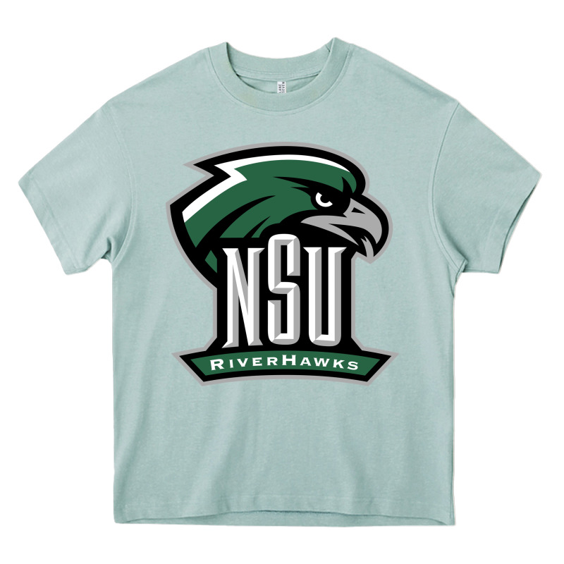 Northeastern State Riverhawks Heavy Core Tee by SnappyArt | Teevron