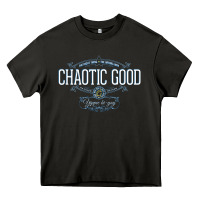 Asphalt Chaotic Good Essential  Copy Heavy Core Tee - SnappyArt
