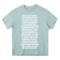 Arona MY NAME IS ZAK BAGANS - GHOST ADVENTURES Heavy Core Tee - SnappyArt
