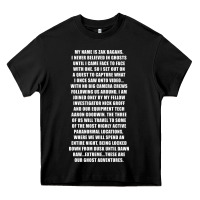 My Name Is Zak Bagans - Ghost Adventures Heavy Core Tee | Teevron