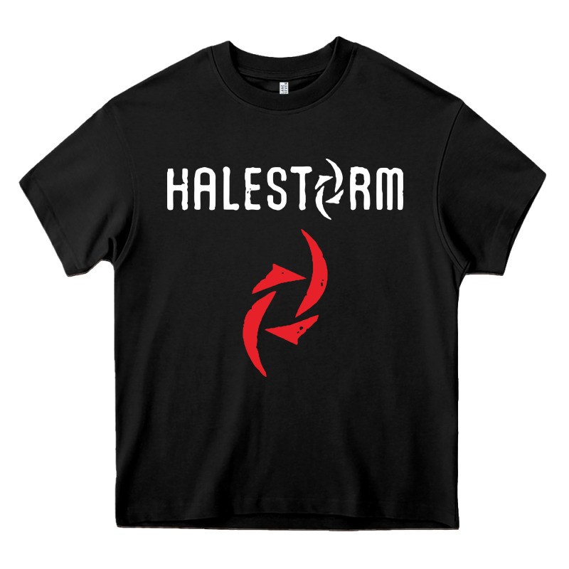 Halestorm Black Heavy Core Tee by SnappyArt | Teevron