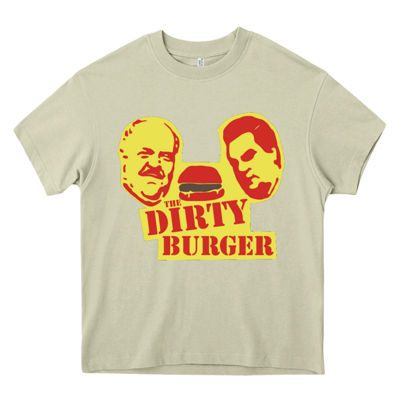 Dirty Burger Heavy Core Tee by SnappyArt | Teevron