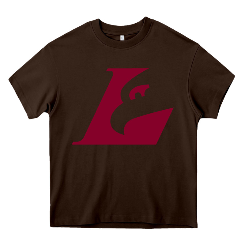 Uw-la Crosse Maroon Heavy Core Tee by SnappyArt | Teevron