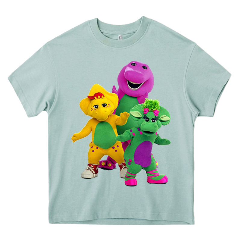 New 755 Barney And Friends Cute Heavy Core Tee by SnappyArt | Teevron