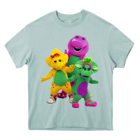 Arona new 755 barney and friends cute Heavy Core Tee - SnappyArt
