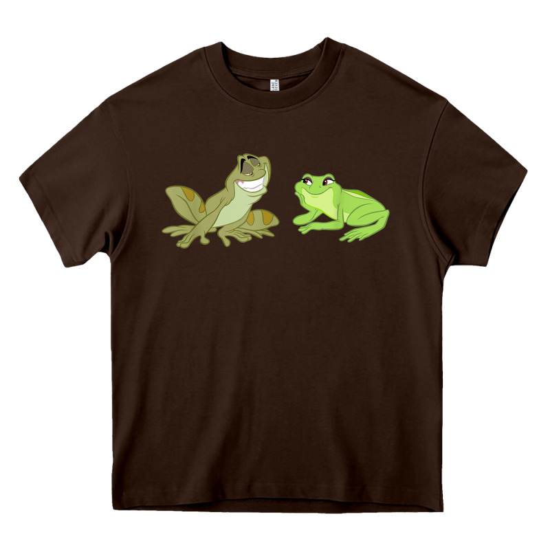 The Princess And The Frog Tiana And Naveen Art Heavy Core Tee by SnappyArt | Teevron