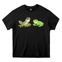 Black The Princess and the Frog Tiana and Naveen Art Heavy Core Tee - SnappyArt